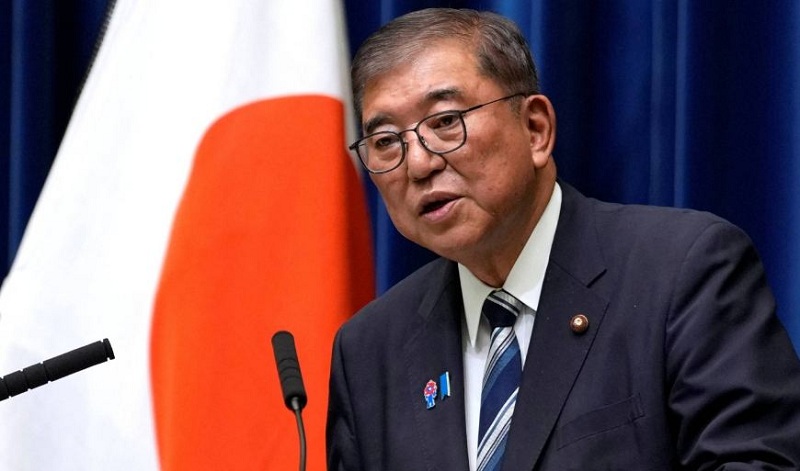 जापानका प्रधानमन्त्री शिगेरु इशिबाले राजीनामा दिने