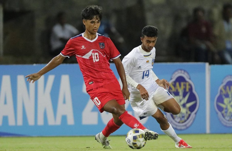 साफ यू–१७ च्याम्पियनसिपमा नेपाल विजयी