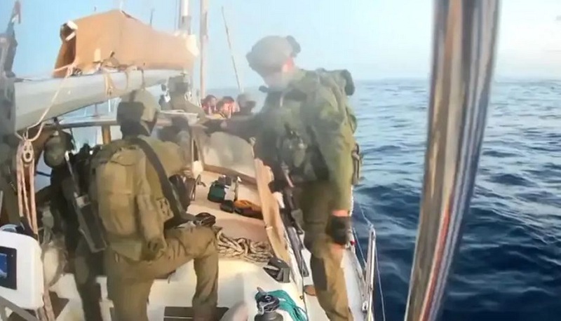 गाजाको फ्लोटिलाबाट २० जना पत्रकार पक्राउ