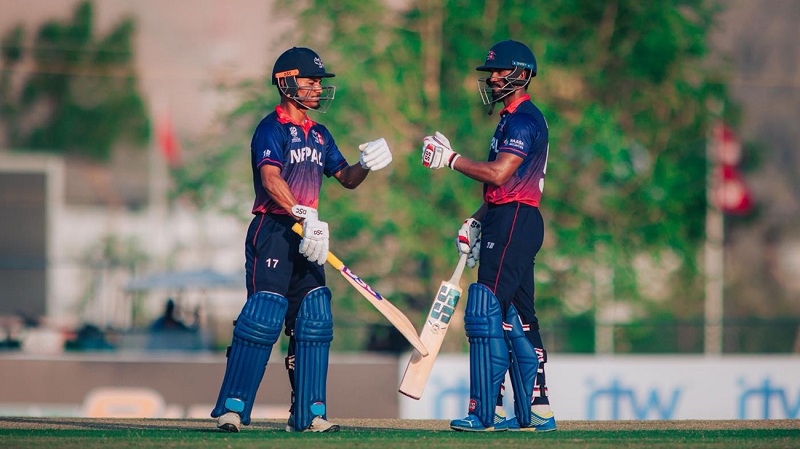आईसीसी विश्वकप क्रिकेट : नेपालको लगातार दोस्रो हार