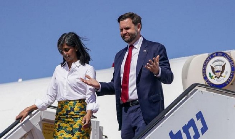 गाजा युद्धविराम सुदृढ पार्न अमेरिकी उपराष्ट्रपति भान्स इजरायलमा