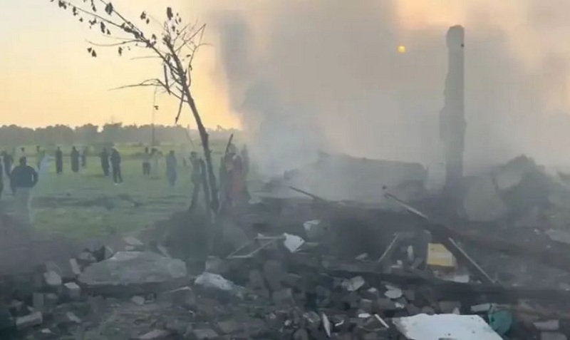 पाकिस्तानमा पटका कारखानामा विस्फोट, ७ जनाको मृत्यु