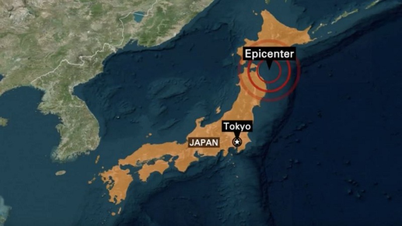 जापानको उत्तरपूर्वी क्षेत्रमा ७.६ म्याग्निच्युडको भूकम्प, सुनामीको चेतावनी जारी