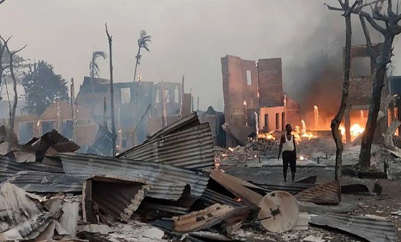 मध्य म्यानमारमा हवाई आक्रमण, कम्तीमा १८ जनाको मृत्यु